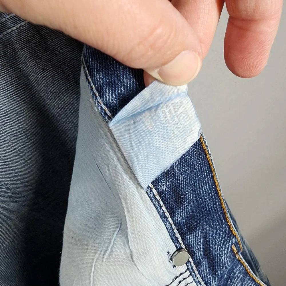 Wrangler 20X Jeans Mens 38x34 Denim Western Five Pocket Zip‎ Fly Straight Leg